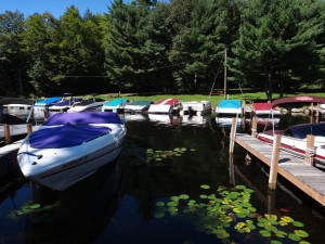 Not the lakes biggest marina, but still nautical.