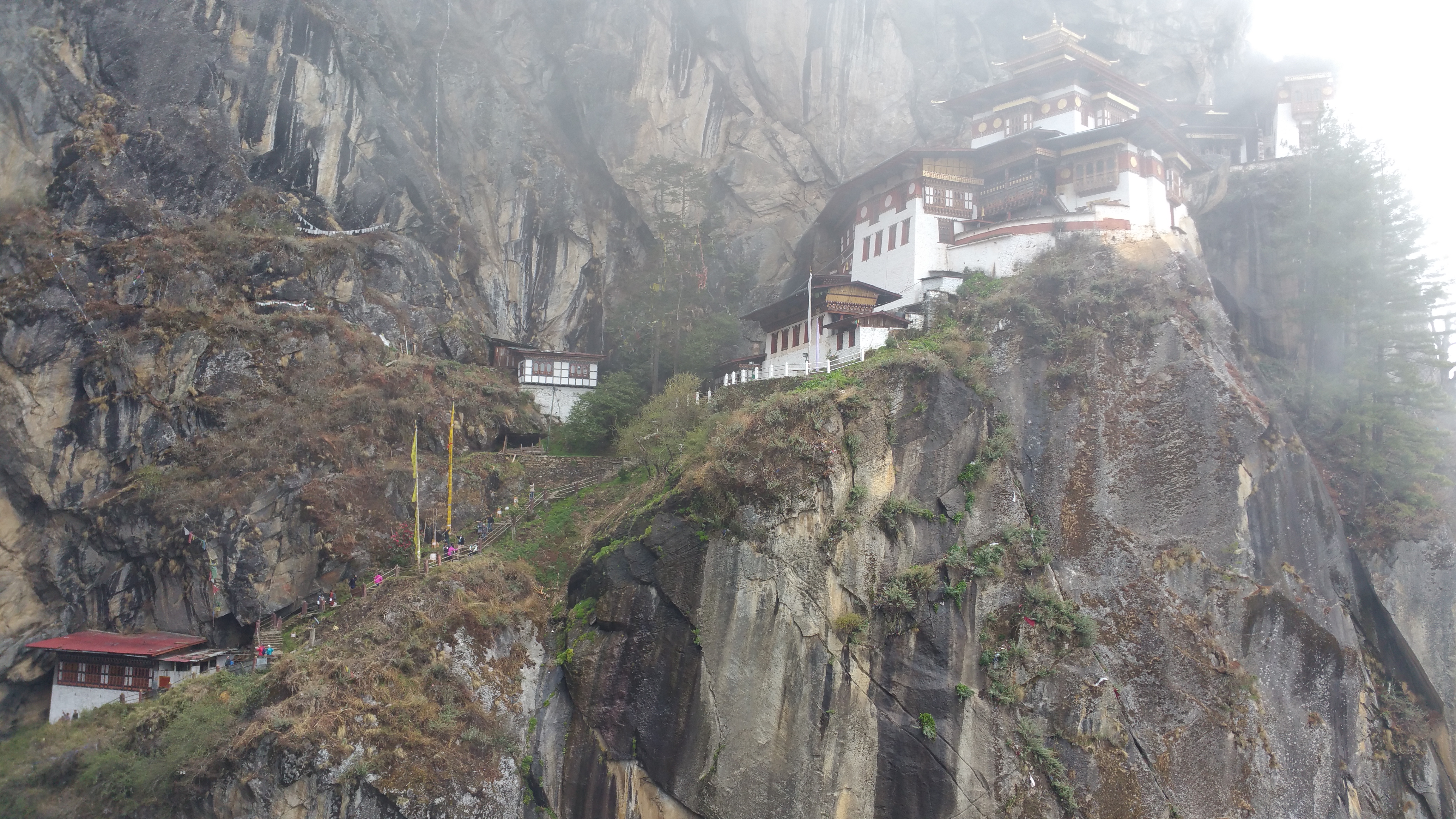The Tiger's Nest in Paro, Bhutan