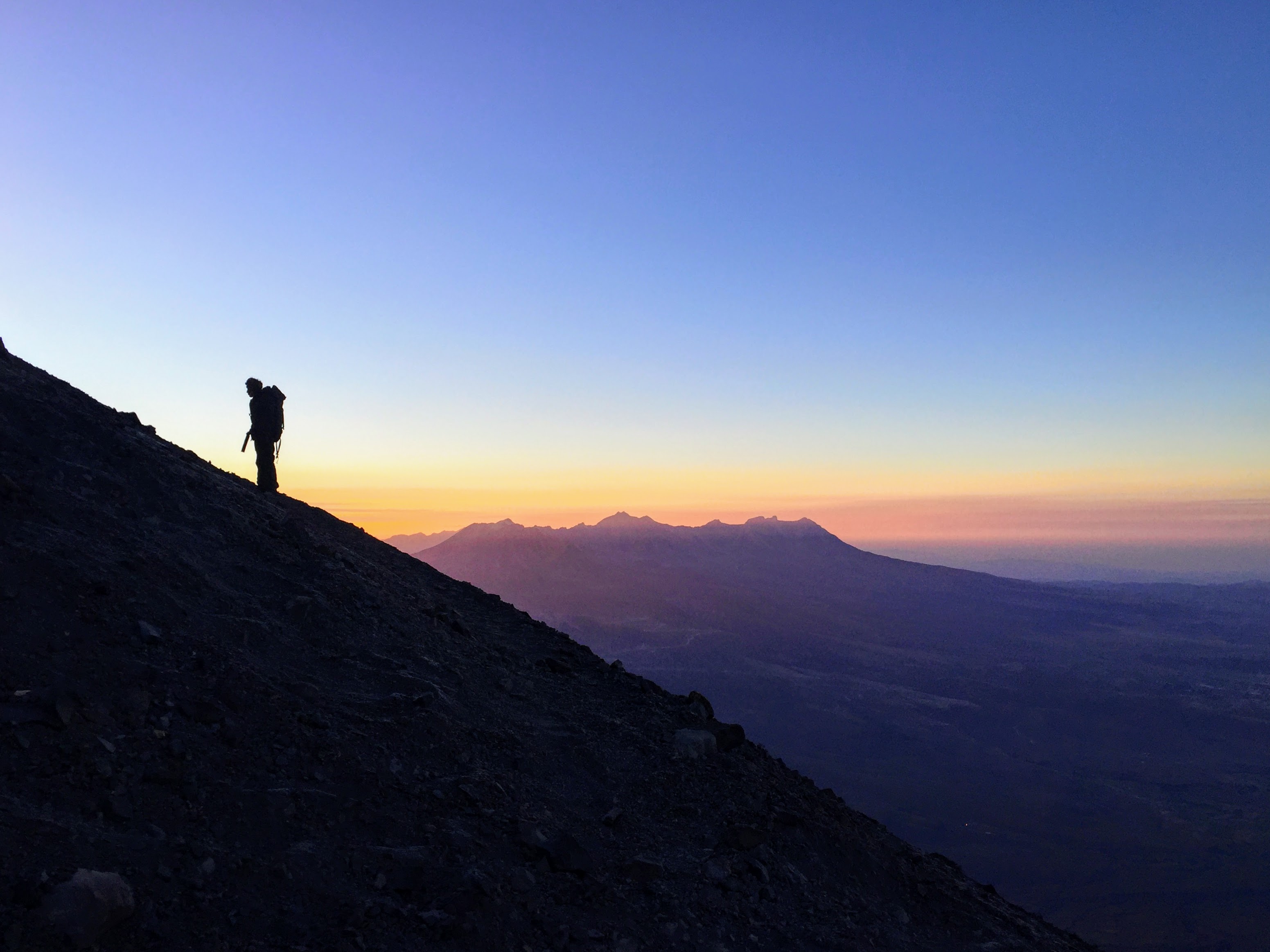 Sunrise at 17,000 ft. in Peru