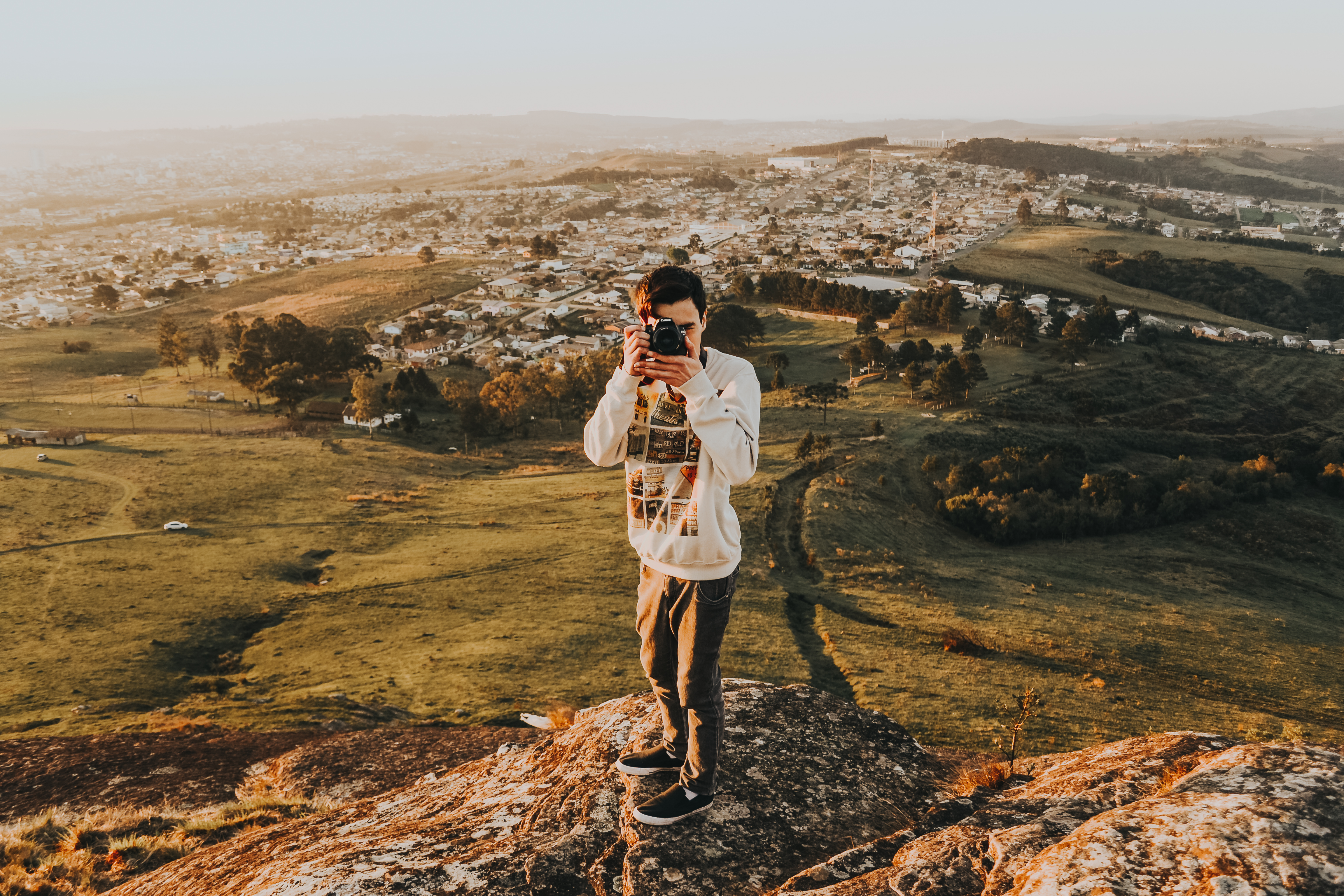 Hiking the Prudente’s hill in Lages (Brazil)