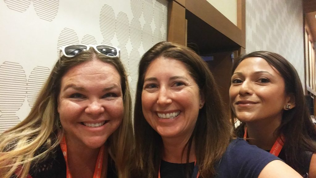 Erin Lisa and Alex at Blogher August 2016 in Los Angeles