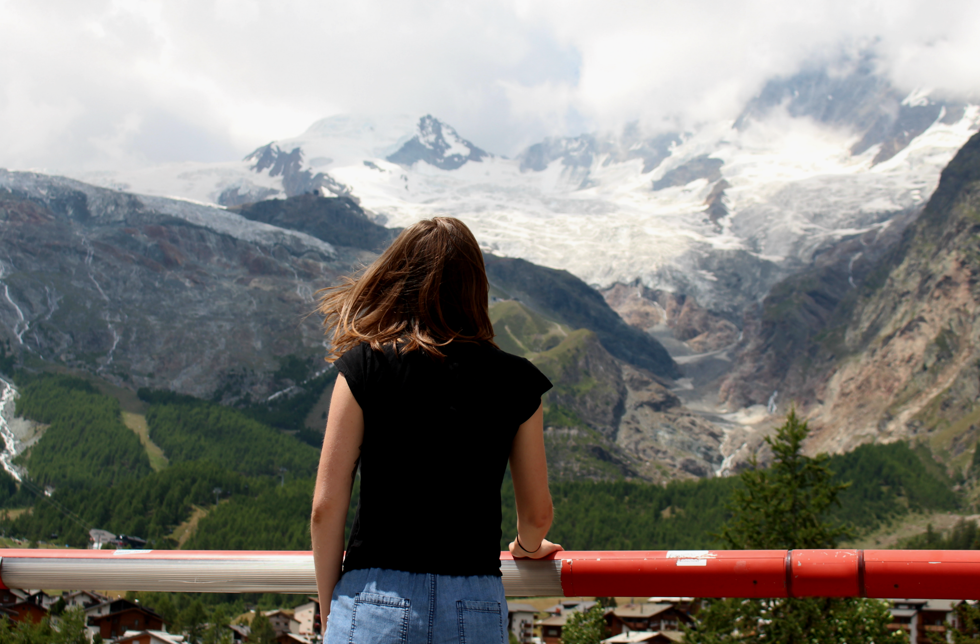 Mountainous Appreciation.  Saas-Fee, Switzerland