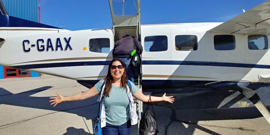 Lisa Niver flying to Nanuk Polar Bear Lodge