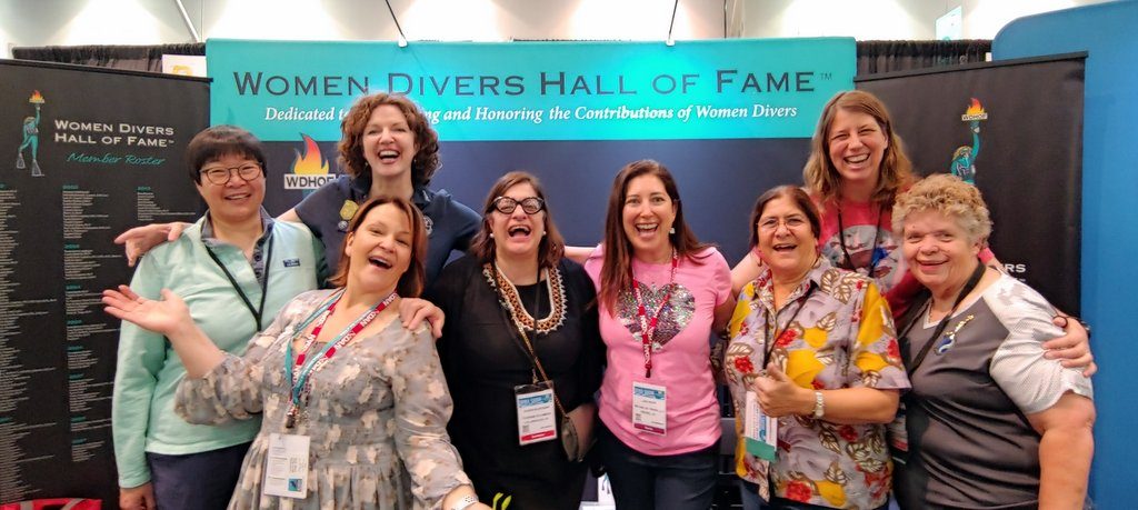 Women Diver's Hall of Fame DEMA 2018