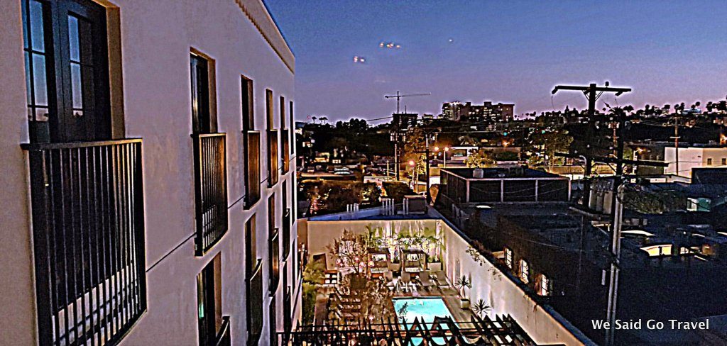 Kimpton La Peer Hotel at Night by Lisa Niver