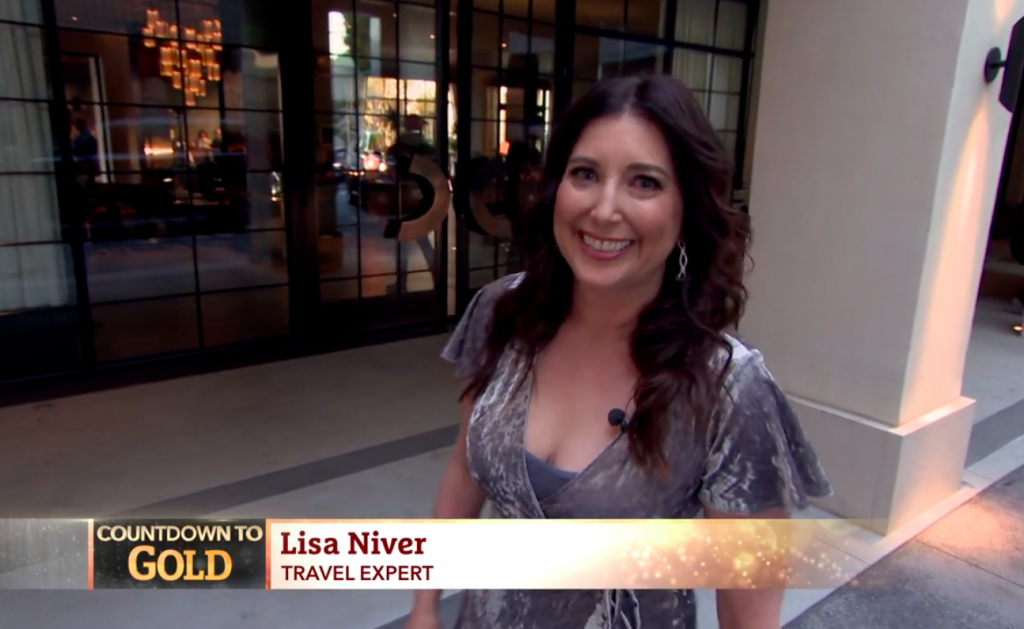 Lisa Niver KTLA La Peer Hotel Oscars