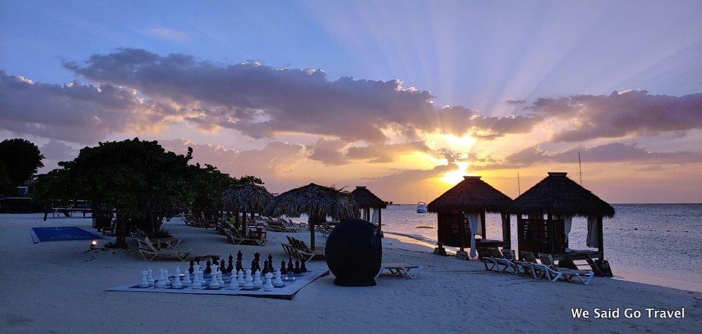 Sandals Montego Bay Sunset photo by Lisa Niver