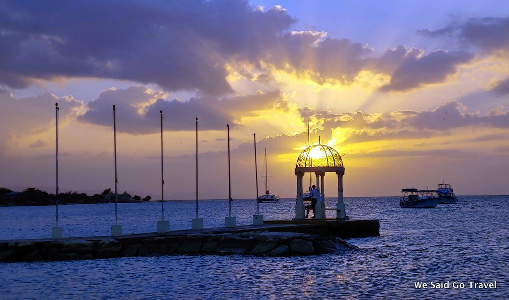 Sunset at Sandals Montego Bay by Lisa Niver