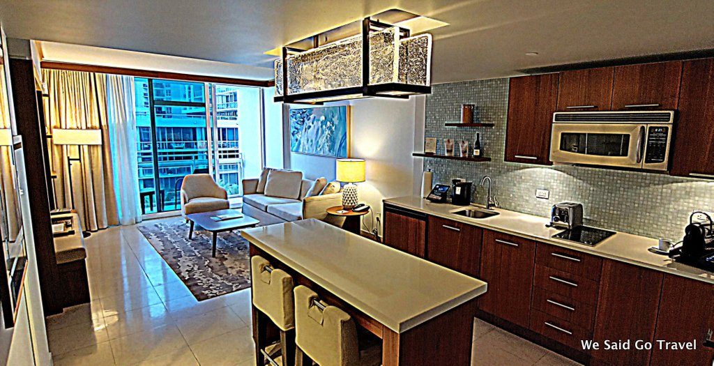 My living room at Miami Carillon