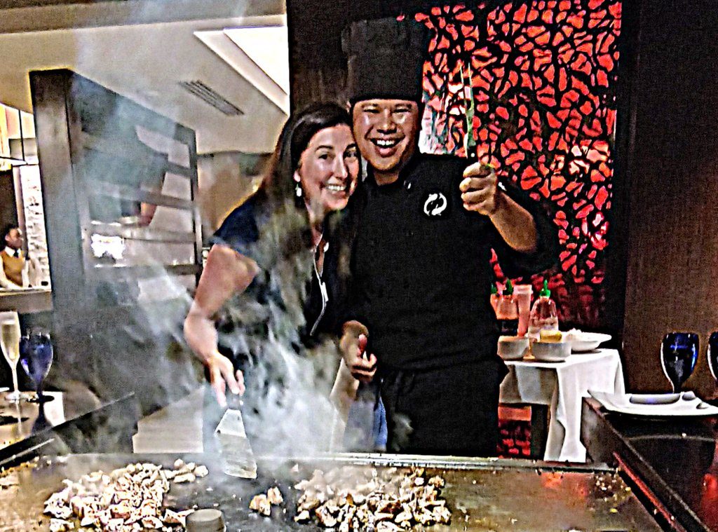 Cooking at KImono's Beaches Turks and Caicos