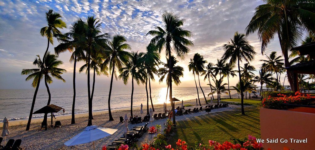 Sunset at Sheraton Fiji Resort by Lisa Niver