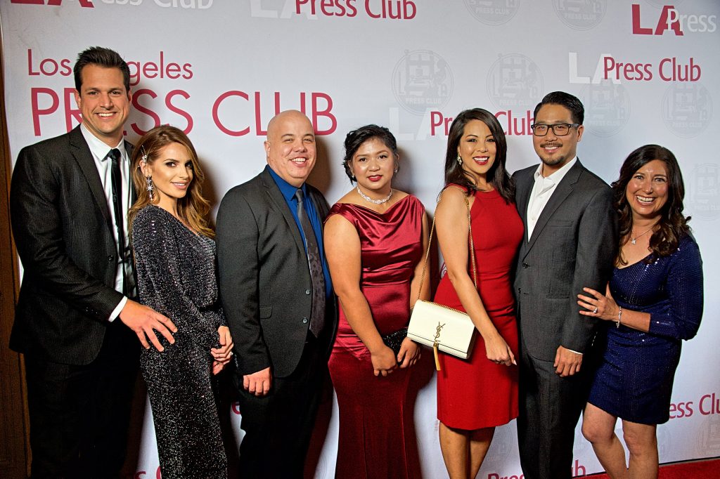 KTLA TV on the Red Carpet at the NAEJ Awards 2019