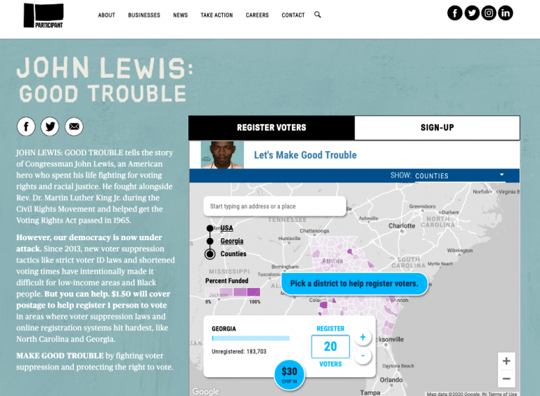 Make Good Trouble: In honor of John Lewis